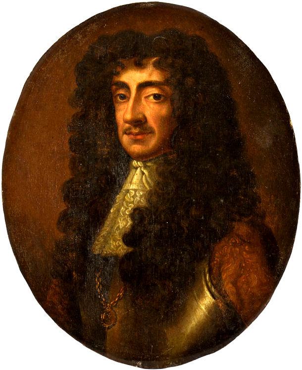 Portrait Of Charles Ii 1630 1685 Artware Fine Art